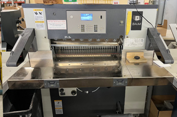 Used Baumcut 31.5" 31.5 ECO Paper Cutter Machine