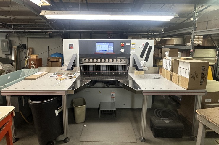 Used Polar 45" 115 N Plus Paper Cutter Machine